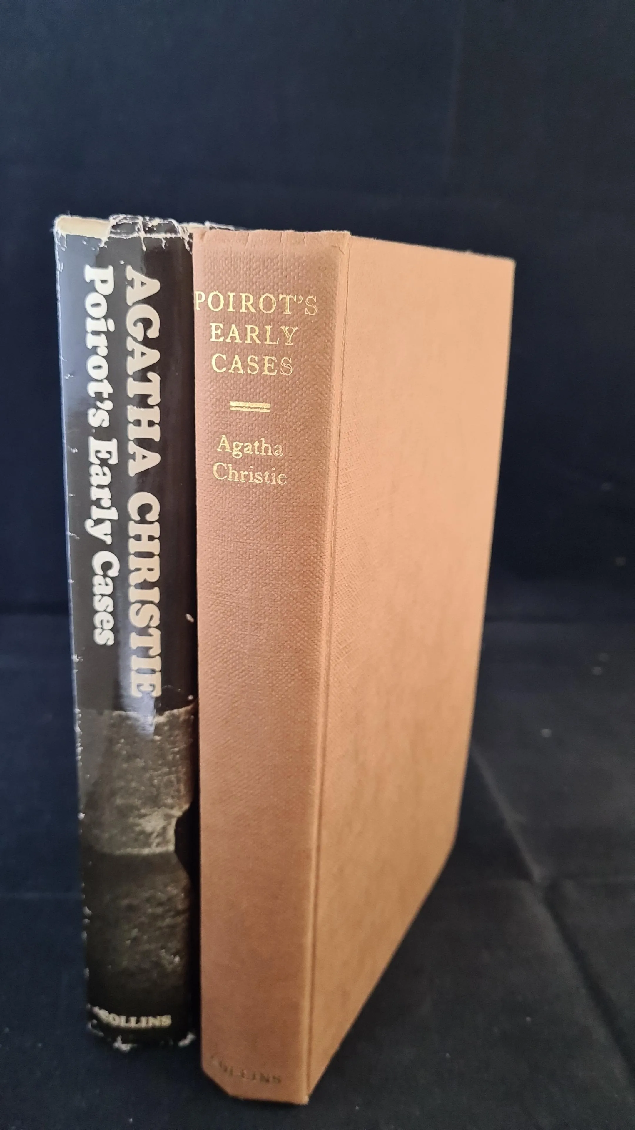 Agatha Christie - Poirot's Early Cases, Collins, 1974, First Edition