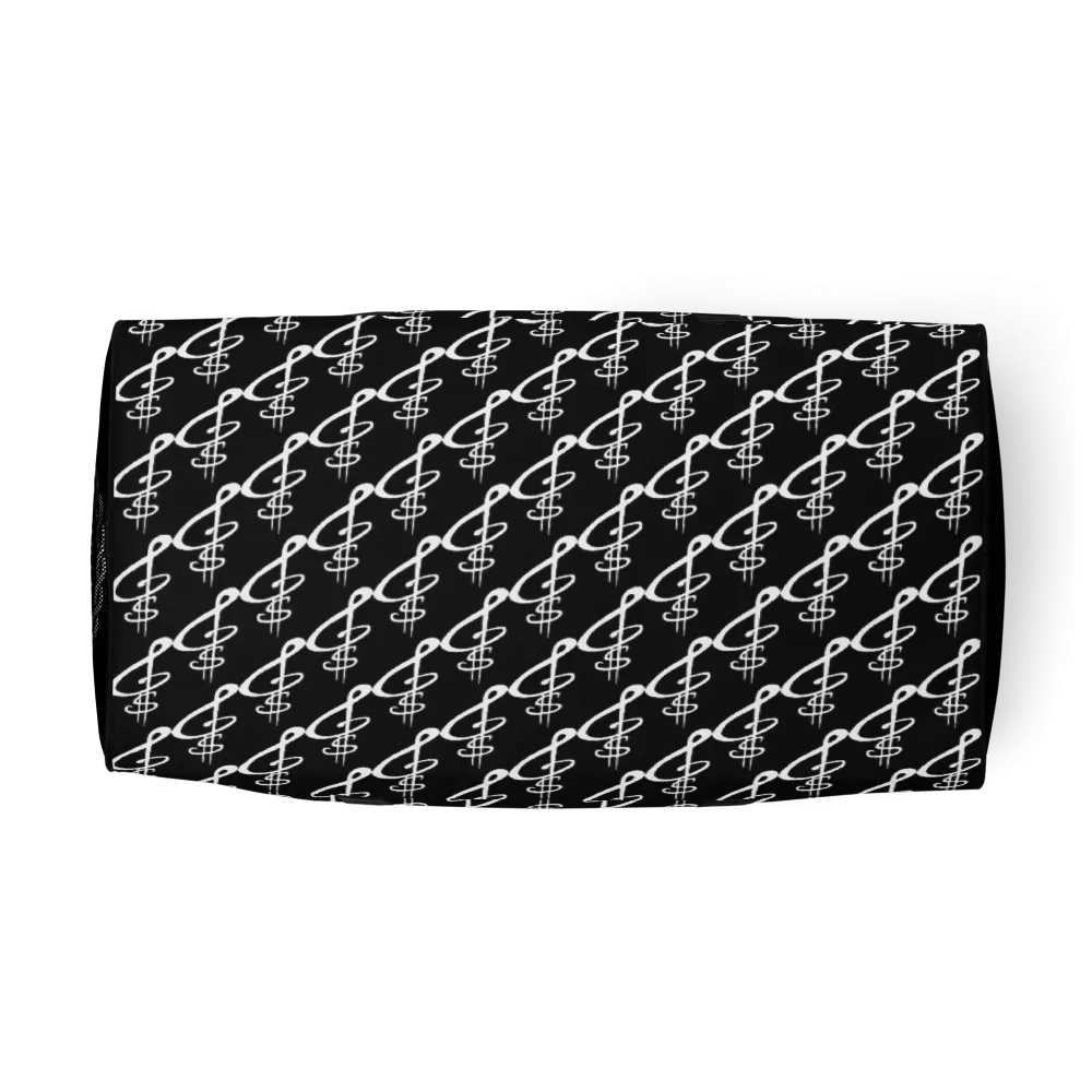 All-Over Print Black Truffle Duffle
