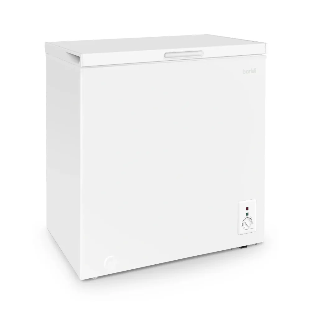 Baridi Freestanding Chest Freezer 142L with Thermostat - White - B