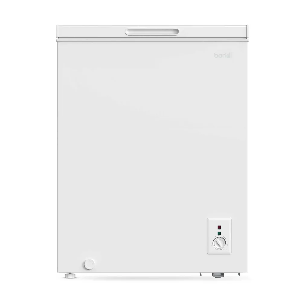 Baridi Freestanding Chest Freezer 142L with Thermostat - White - B