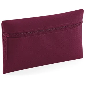 Burgundy Pencil Case