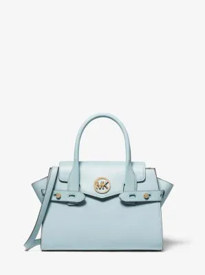 Carmen Medium Faux Leather Belted Satchel