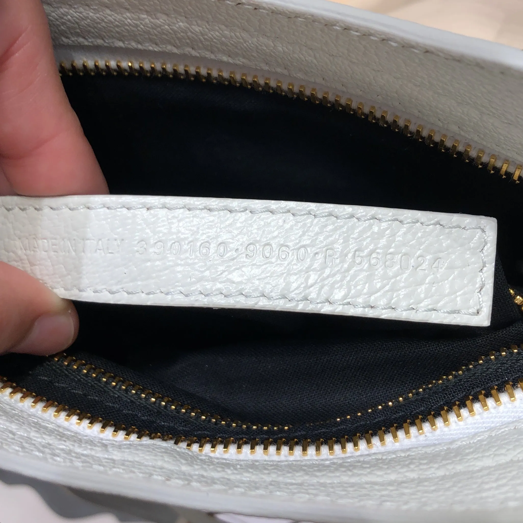 City Classic Metallic Edge Bag Leather Mini