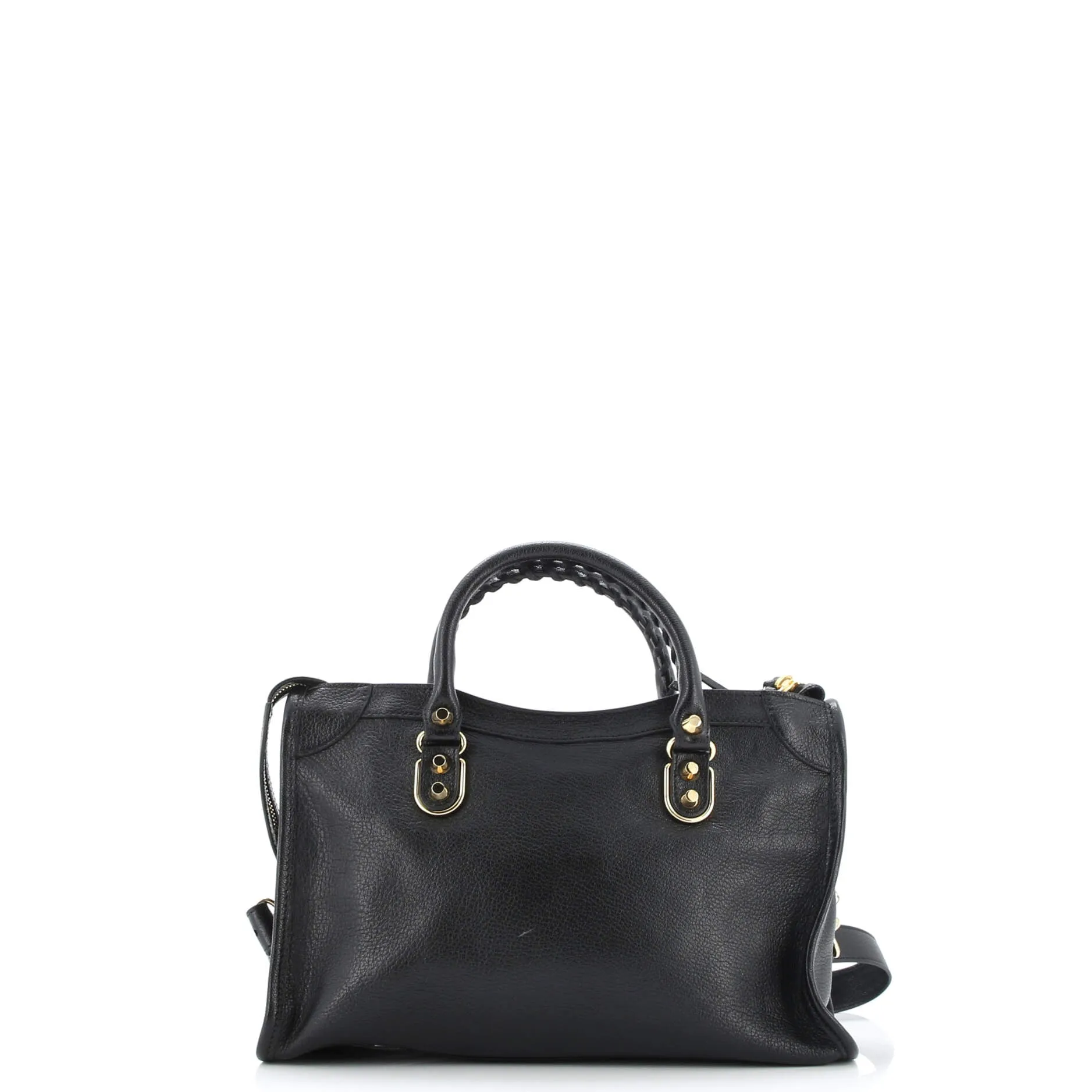 City Classic Metallic Edge Bag Leather Small