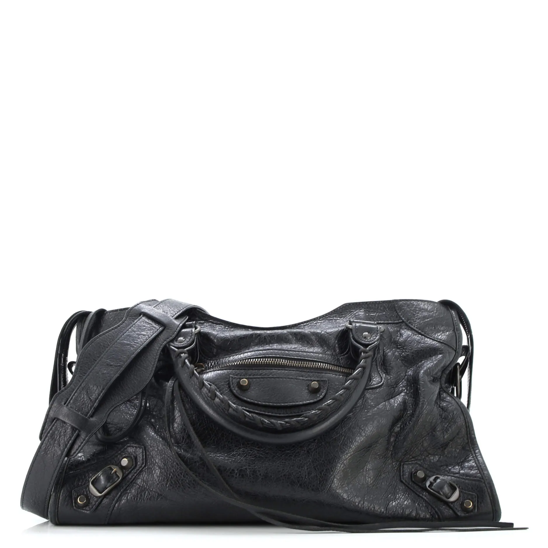 City Classic Studs Bag Leather Medium