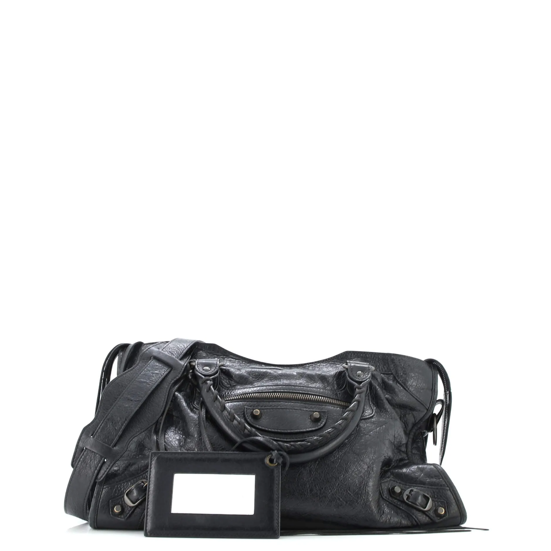 City Classic Studs Bag Leather Medium
