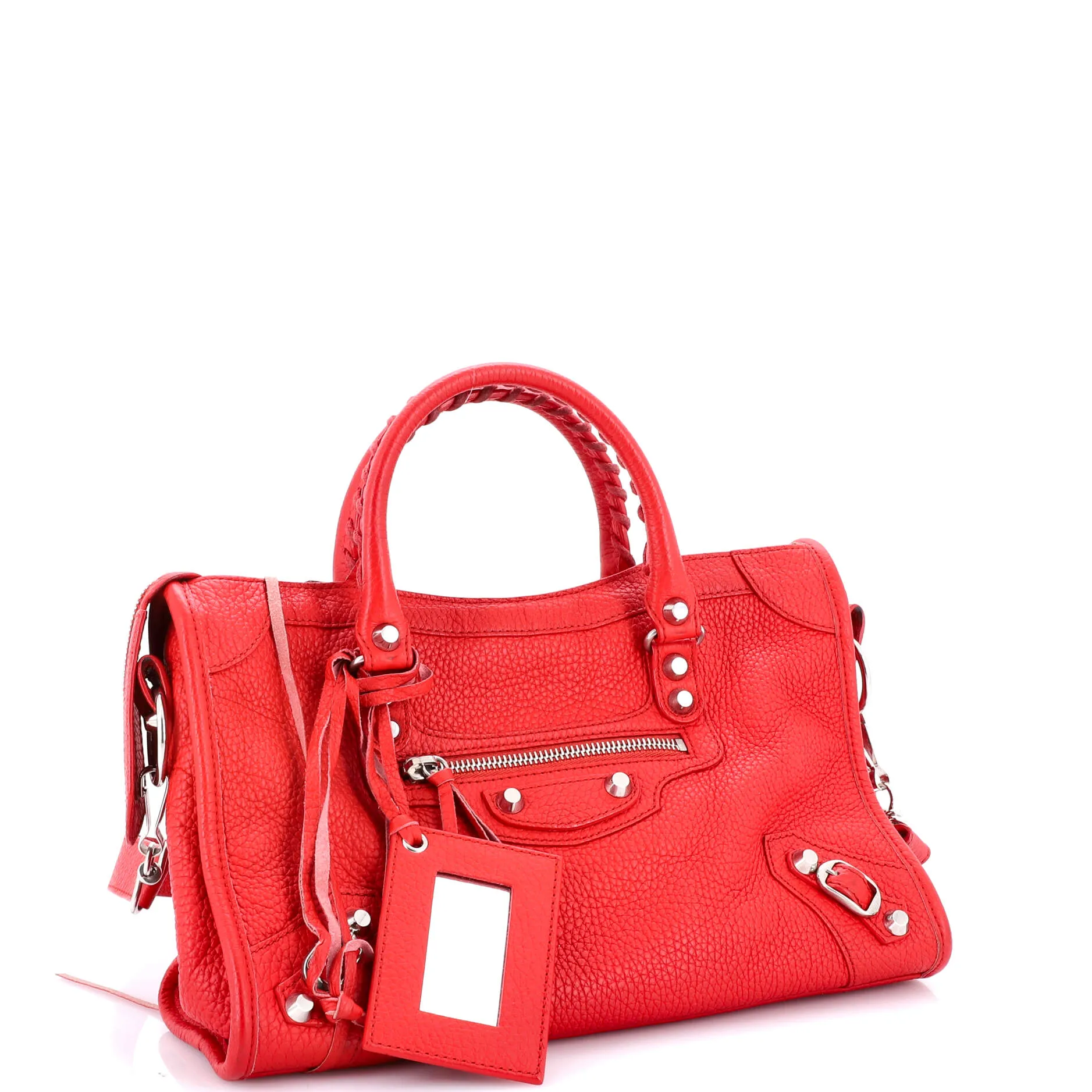 City Classic Studs Bag Leather Small