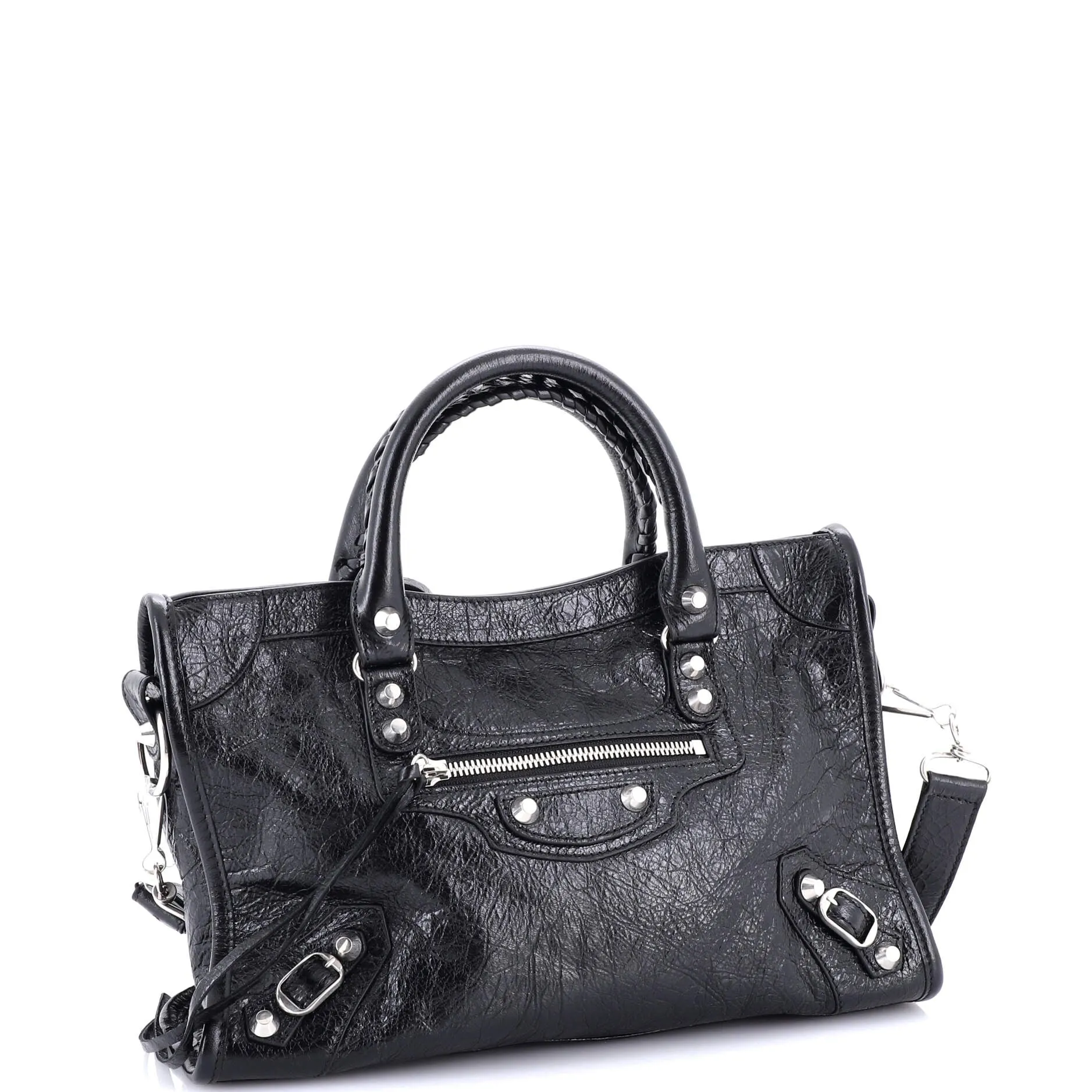 City Classic Studs Bag Leather Small