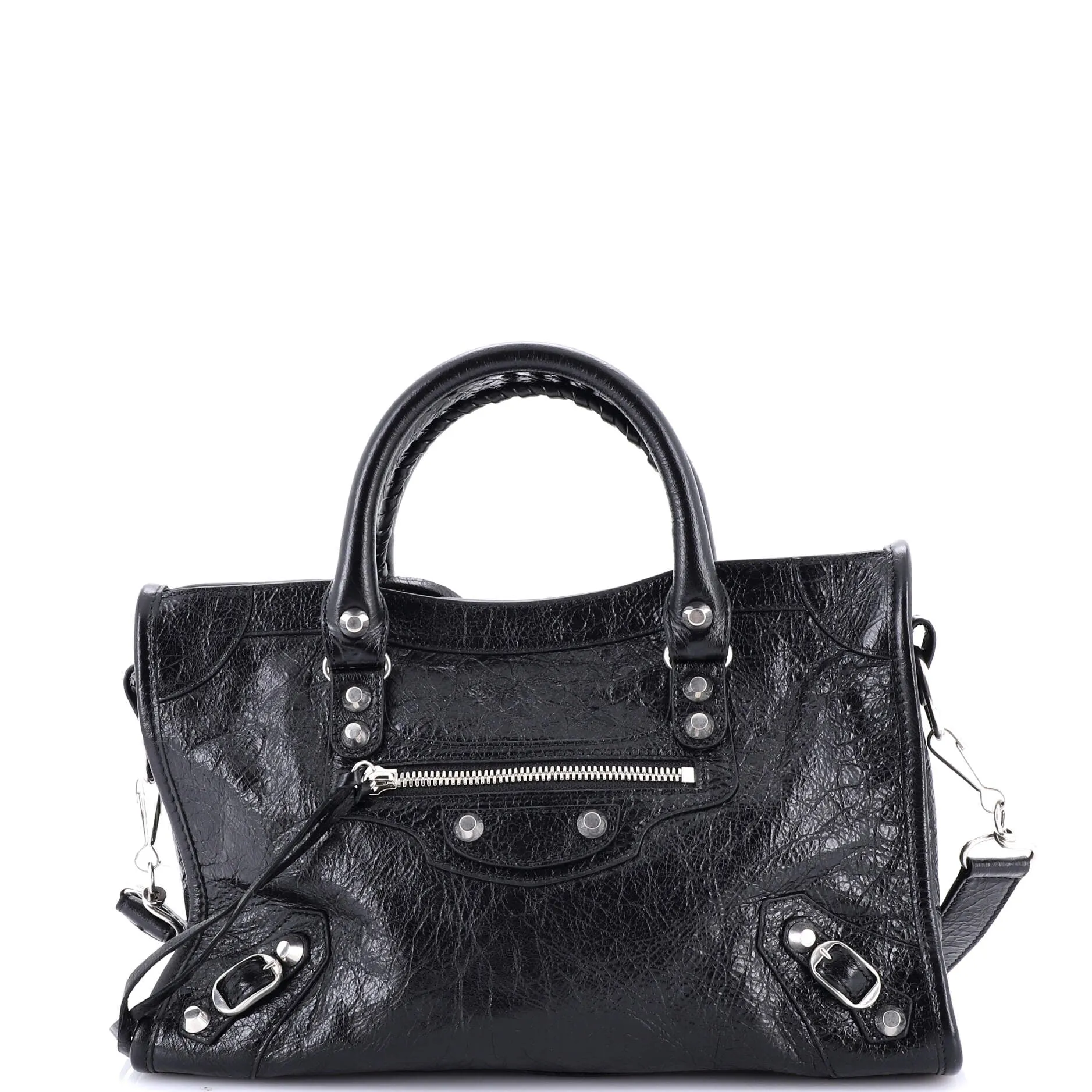 City Classic Studs Bag Leather Small