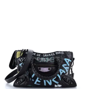 City Graffiti Classic Studs Bag Leather Small