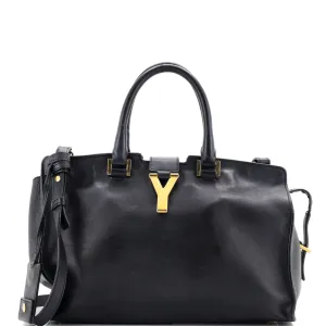 Classic Y Cabas Leather Small
