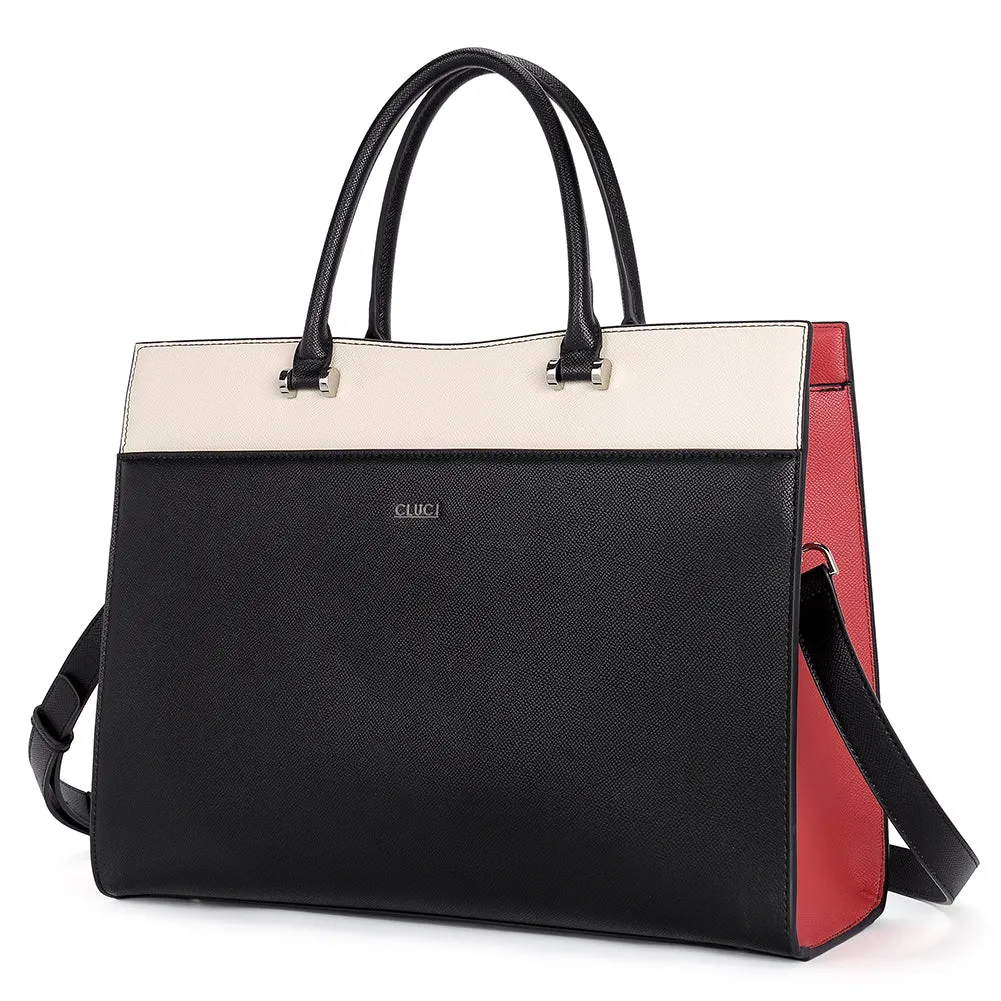 Lauren Ladies Vegan Leather Laptop Briefcase Laptop Bag