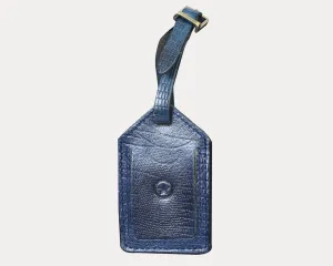 Leather Id Tag For Travel Bags