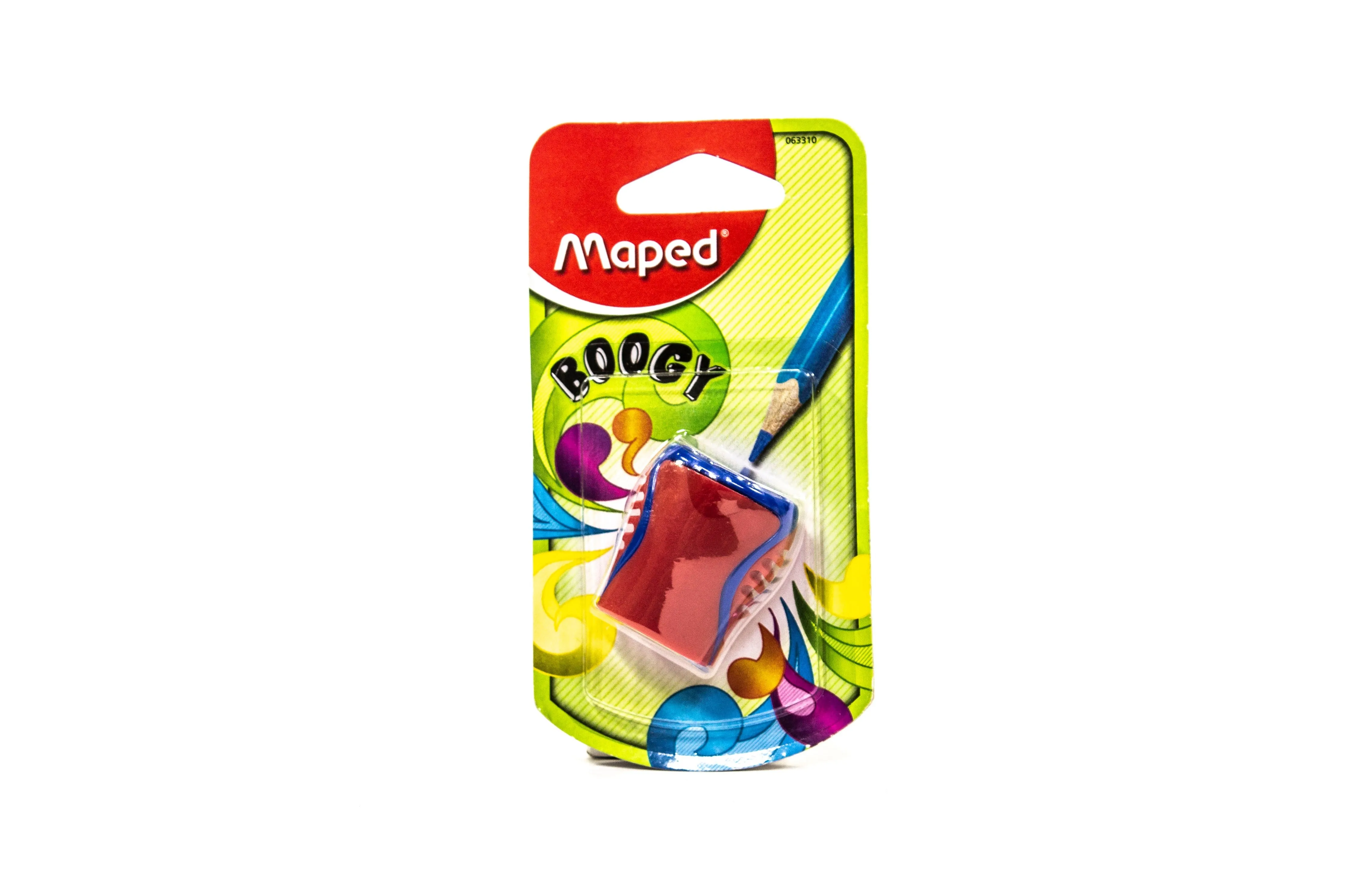 Maped Boogy Sharpener 1-Hole | 24PCS (ASSORTED COLOR)