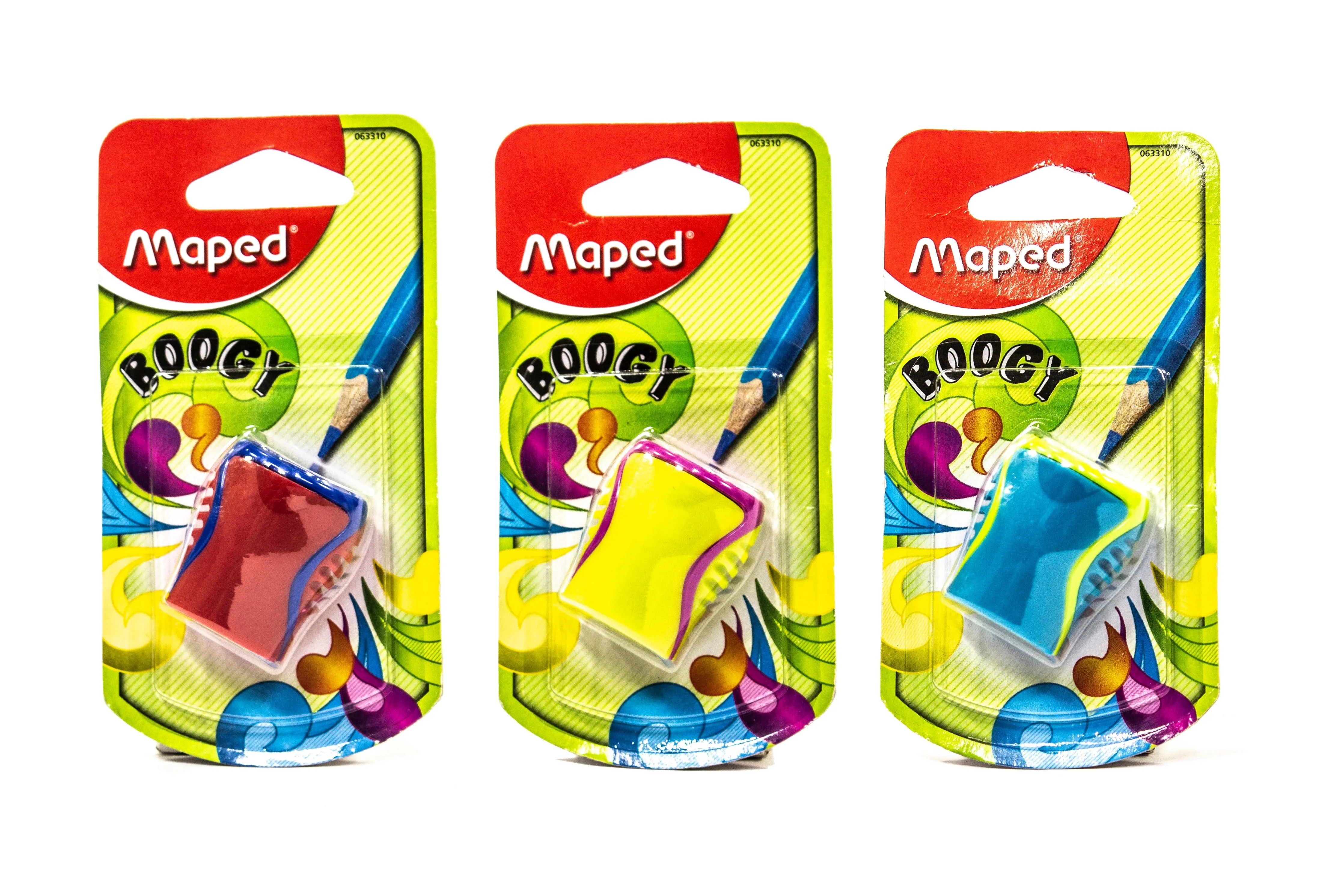 Maped Boogy Sharpener 1-Hole | 24PCS (ASSORTED COLOR)