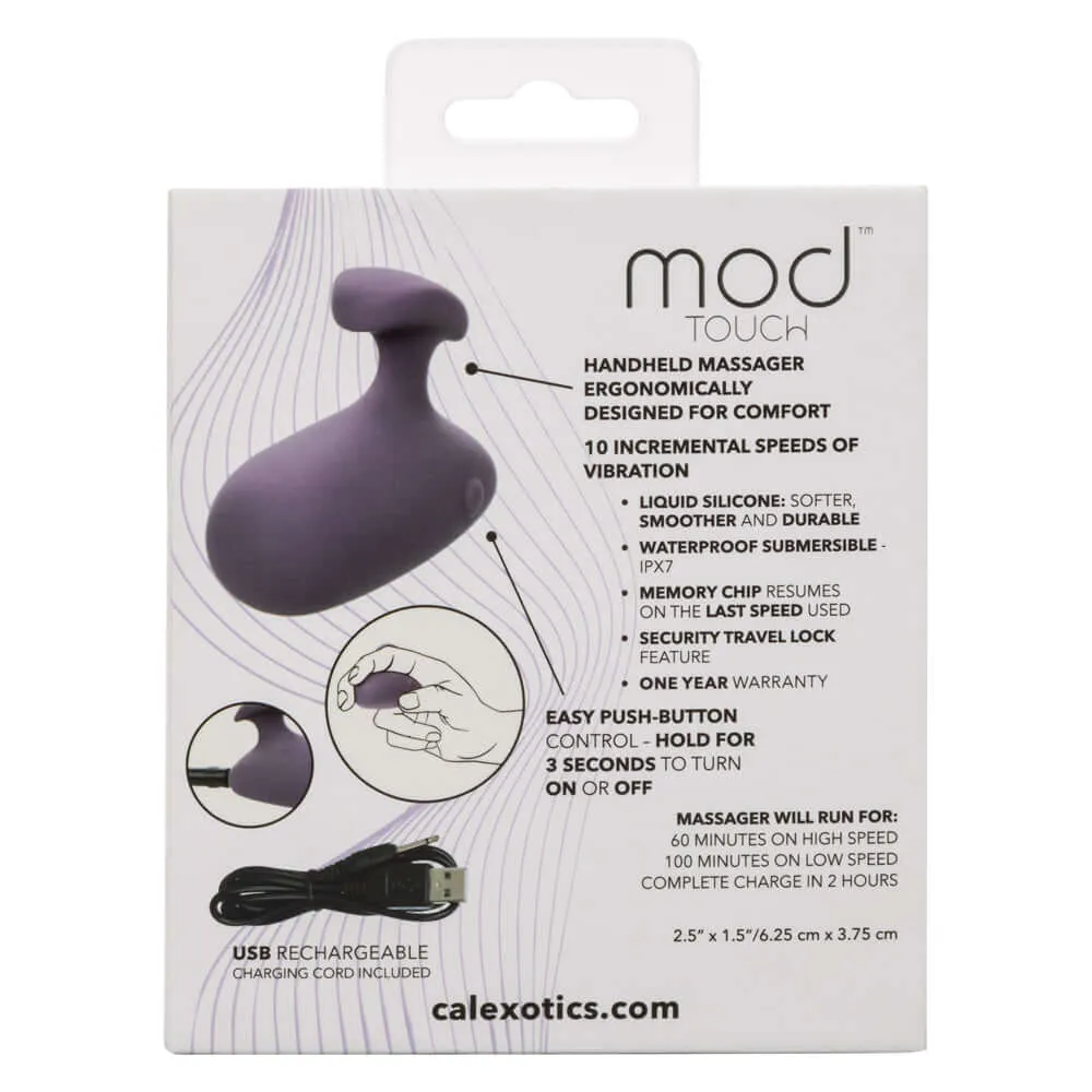 Mod Touch Handheld Massager - Purple