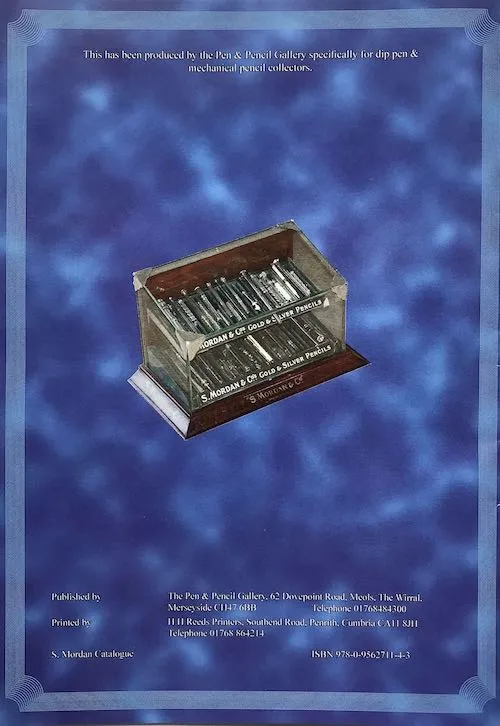 Sampson Mordan 1898 Catalogue