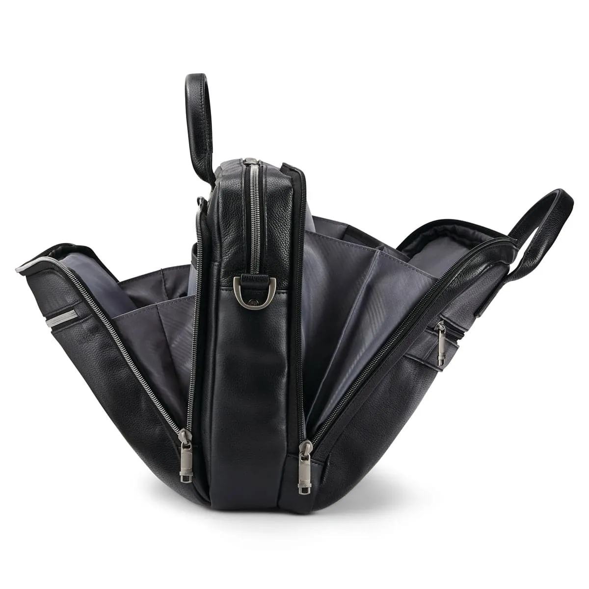 Samsonite Sam Classic Leather Toploader Brief