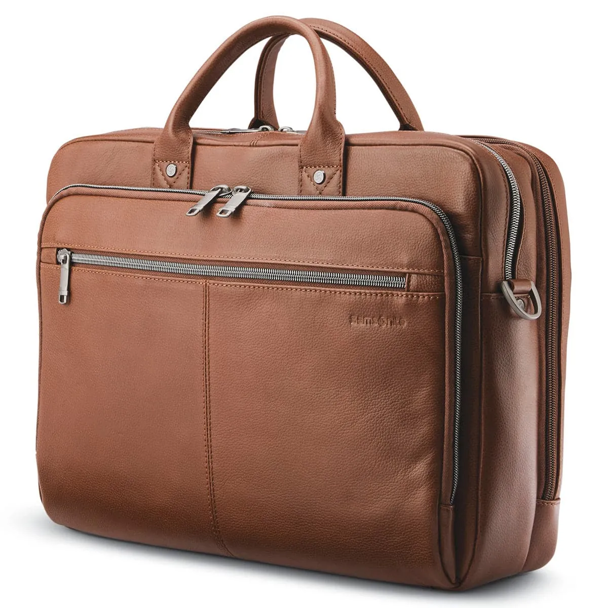 Samsonite Sam Classic Leather Toploader Brief