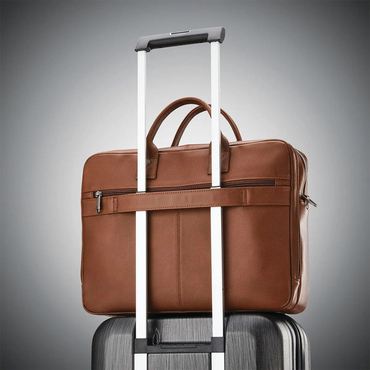 Samsonite Sam Classic Leather Toploader Brief
