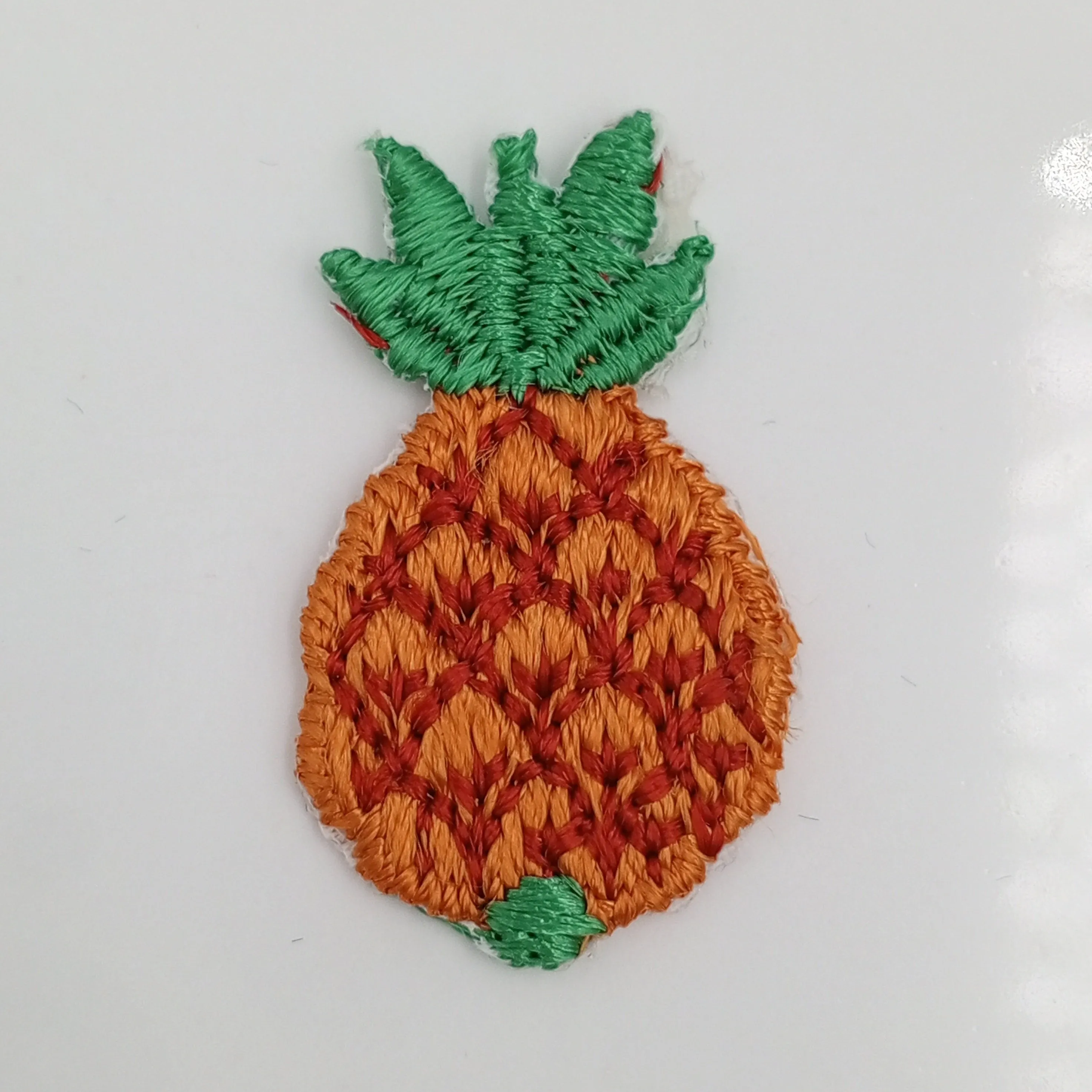 Tropical Pineapple Iron on Patches Embroidery Fruit Applique patches for DIY Projects, Jackets Hair Accessories Bags Jeans Backpacks #356