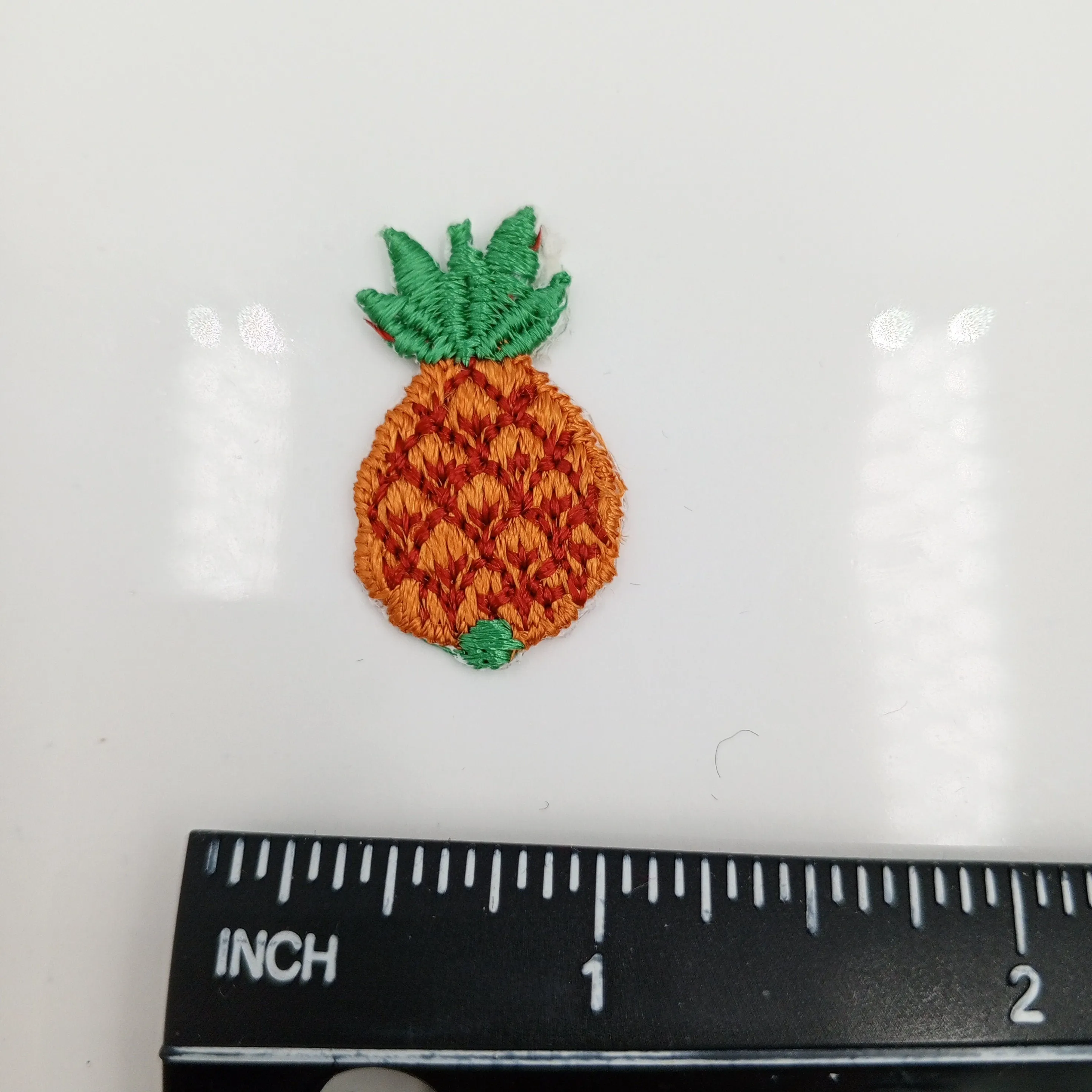 Tropical Pineapple Iron on Patches Embroidery Fruit Applique patches for DIY Projects, Jackets Hair Accessories Bags Jeans Backpacks #356
